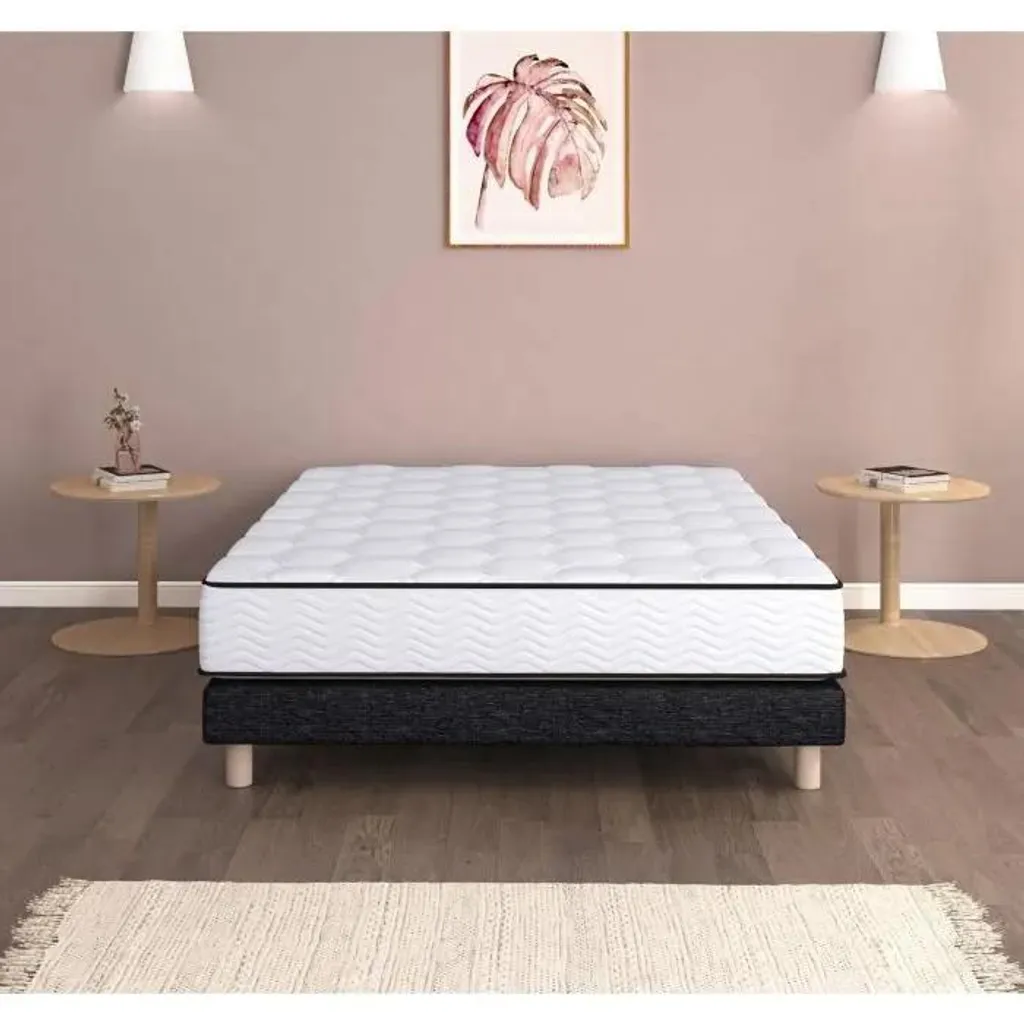 Matelas à ressorts ensachés 140x190 Urban Collections Paris de 24 cm