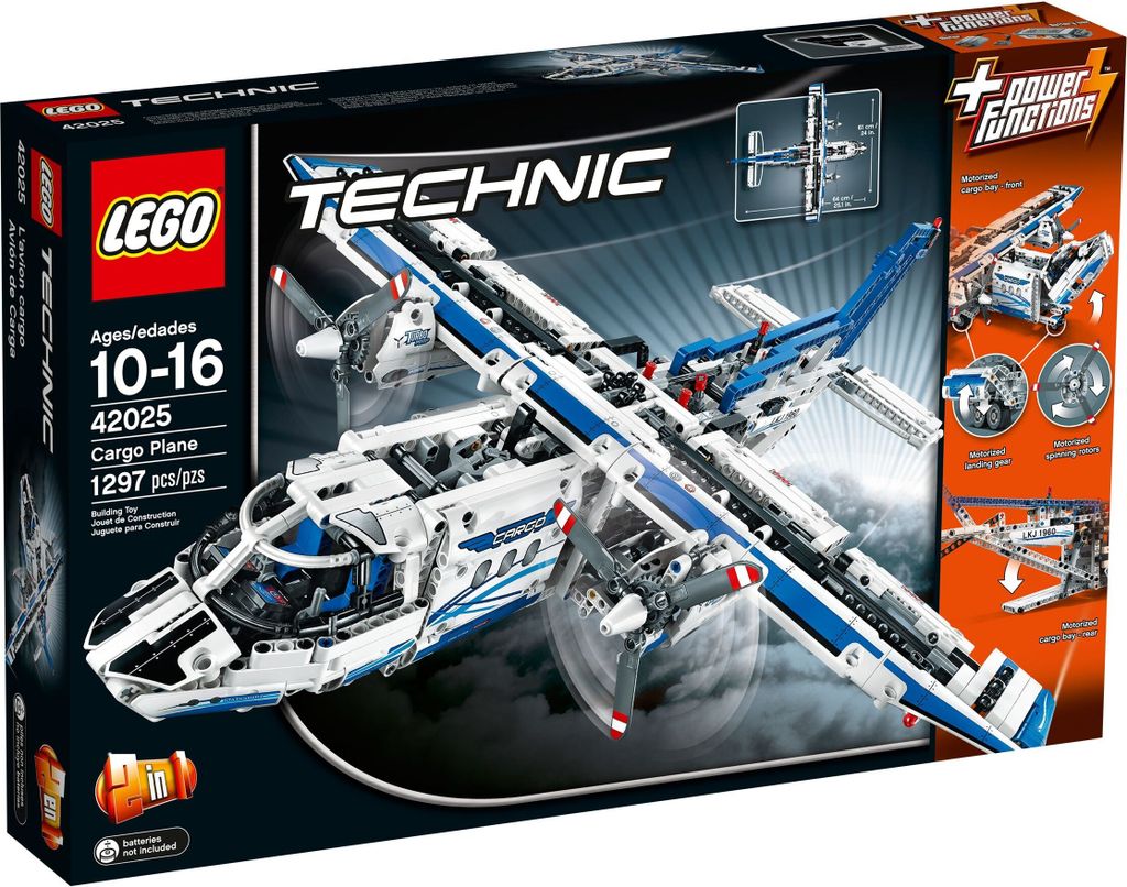 LEGO Technik Frachtflugzeug 42025 Produktbild 