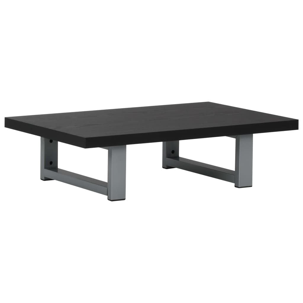 vidaXL Meble łazienkowe czarne 60×40×16,3 cm Zdjęcie produktu 