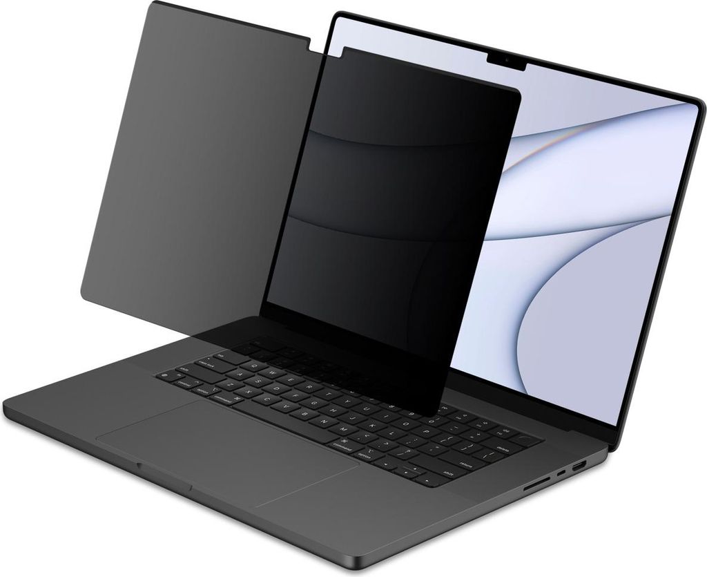 MacBook Air 15 Zoll 2025 M4 chip/ MacBook Air 15 Zoll 2023/ MacBook Air 15 inch 2024 M3 chip Screenprotector: Accezz Magnetische Privacy Screenprot...