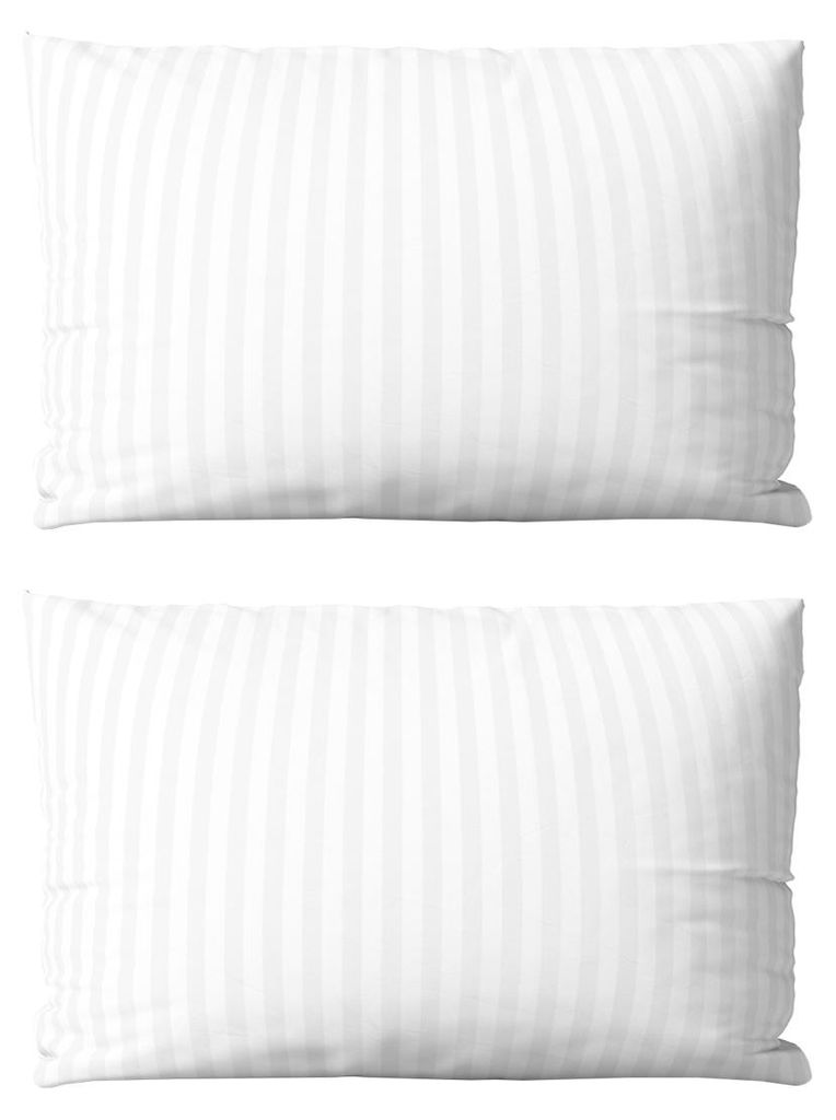 2 teilig Kissenbezüge 40x80 cm Mikrofaser Premium Damast Produktbild 