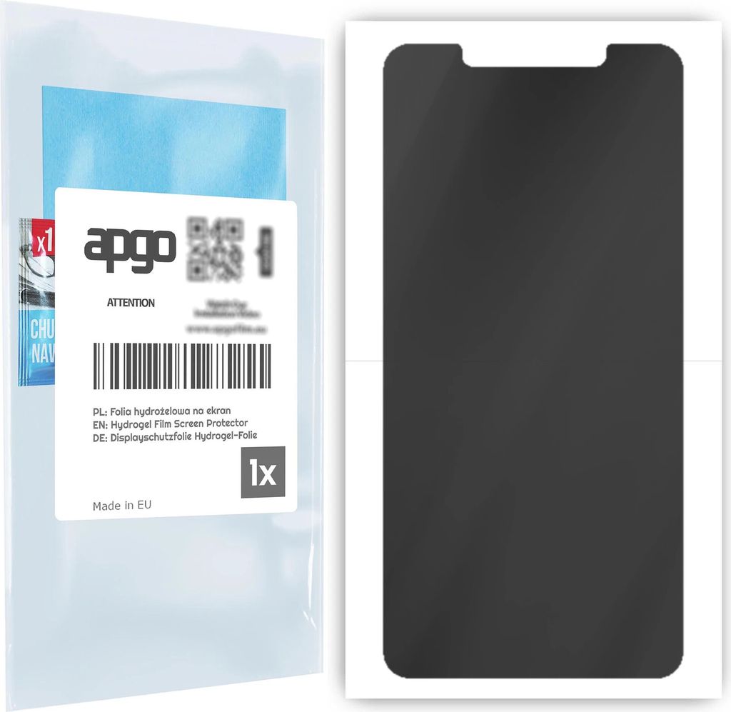 apgo Schutzfolie für Nokia 5.1 Plus (Nokia X5) Anti-Spy, Blickschutzfolie, Privacy, Hydrogel Displayschutzfolie, mit Positionierhilfe [Privacy, Ma...