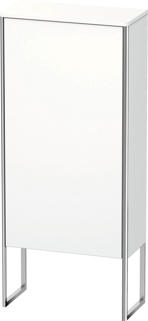 Duravit XSquare Halbhochschrank, eine Tür Anschlag rechts, 2 Glasfachböden, 500x1136x236mm, XS1304R8484