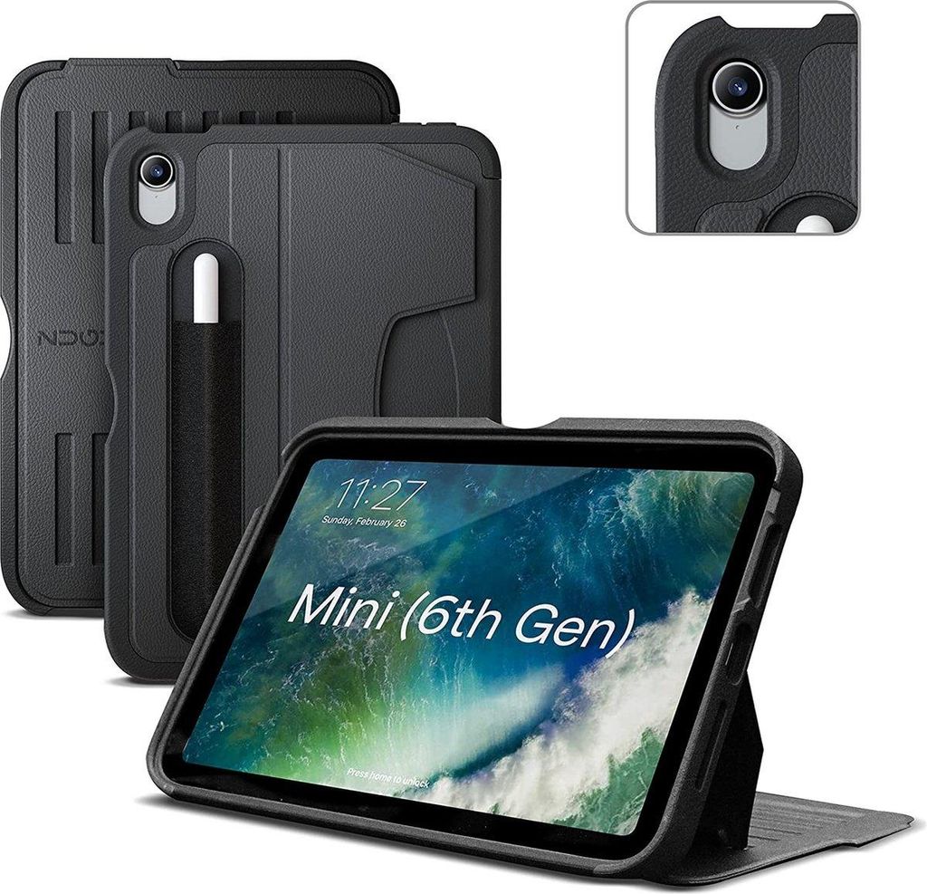 Zugu Case Hülle iPad mini (6th gen/A17Pro) – Verstellbarer Produktbild 