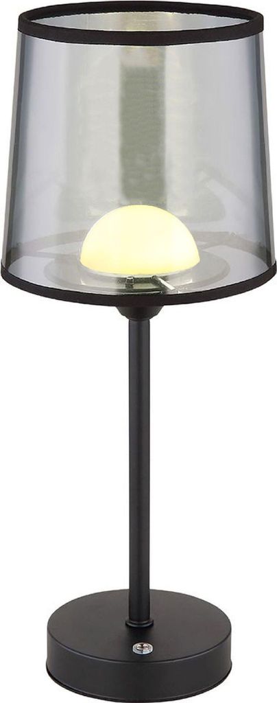 Tischlampe kabellos mit Akku Touch Dimmer Nachttischlampe Dimmbar Schwarz