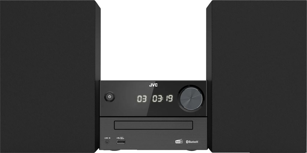 JVC UX-C25DAB Home-Stereoanlage Heim-Audio-Mikrosystem 14 W Schwarz