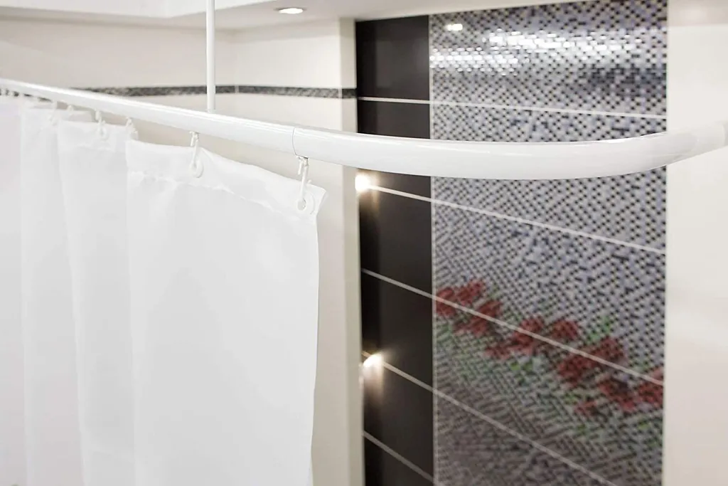 Offerta Binario Tenda Doccia Bianco Alluminio Senza Barriere