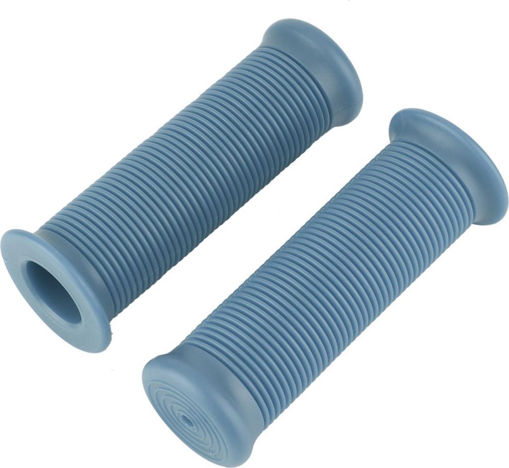 Paar 1inch 25mm / 1.1inch 28mm Universal Motorrad Vintage TPU Handle Handlebar Grip GreyBlue