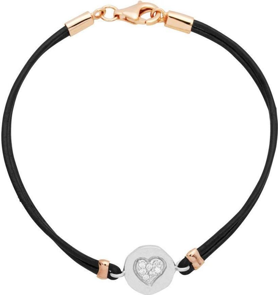 Unique Textilarmband mit Vergoldung und 925 Element TXB0099