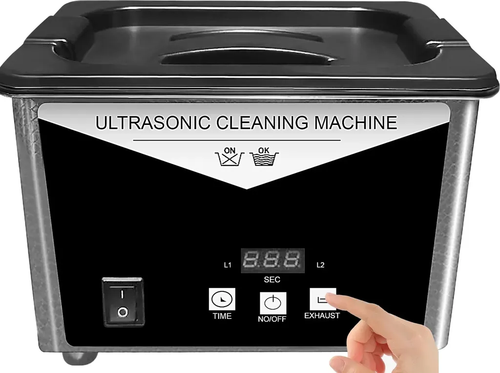 Nettoyeur à ultrasons 0,8L 30W : fini la saleté sur vos objets LED