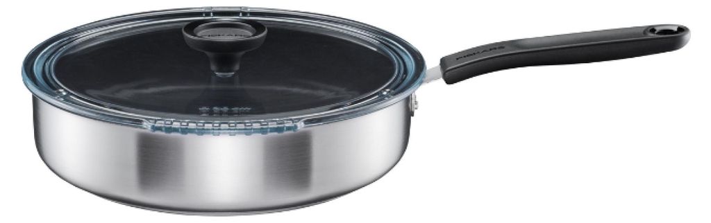 Fiskars 1072314, Okrągły, Patelnia do podgrzewania, Stal Zdjęcie produktu 