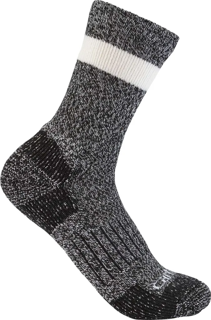 Chaussettes Carhartt SC7680W : finies les ampoules au travail en noir