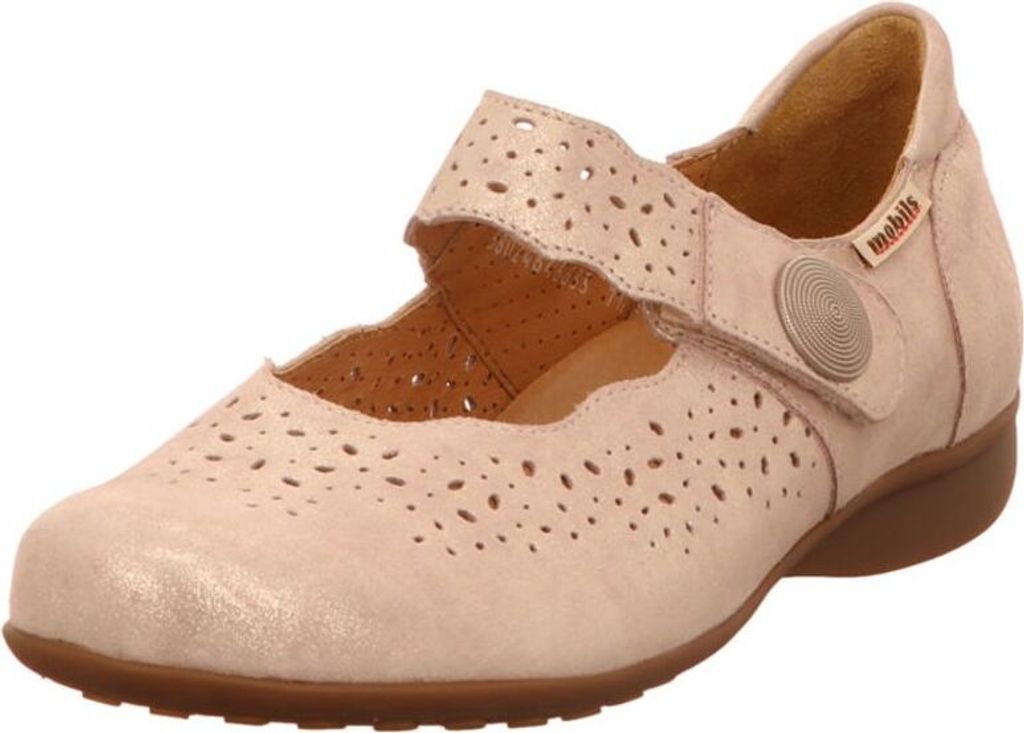 Mephisto Fabienne nude 2781 Spangenballerina Rosa in Gr. 38