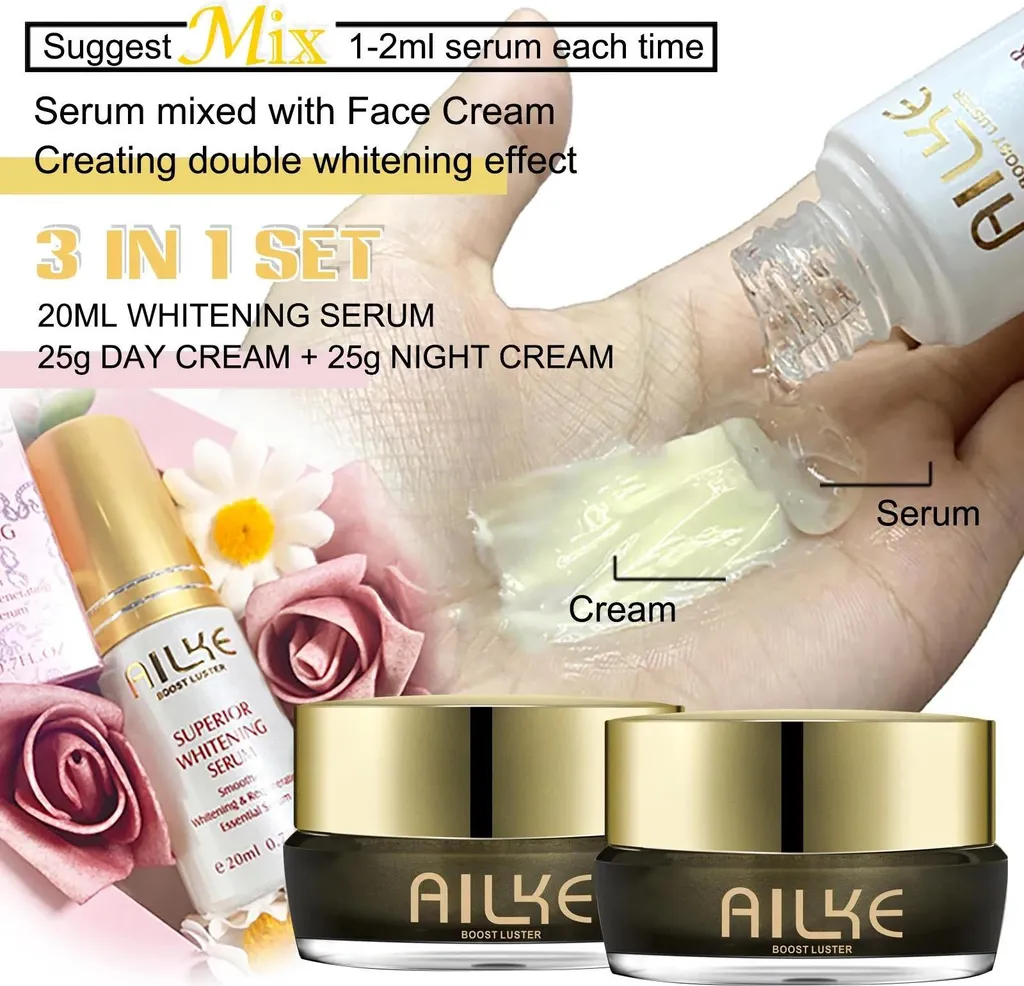 Crema Viso Naturale Anti-Macchie e Siero Illuminante Antiossidante