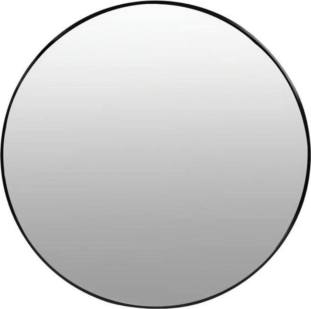 ModernHome Okrúhle nástenné zrkadlo 80 cm, hliníkový rám, Obrázok produktu 
