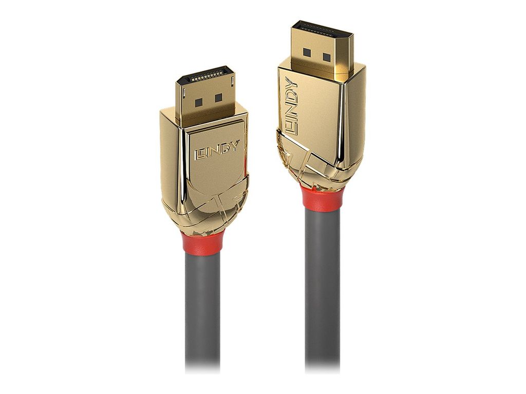 LINDY DisplayPort Kabel Gold Line 4K60Hz 10m Produktbild 