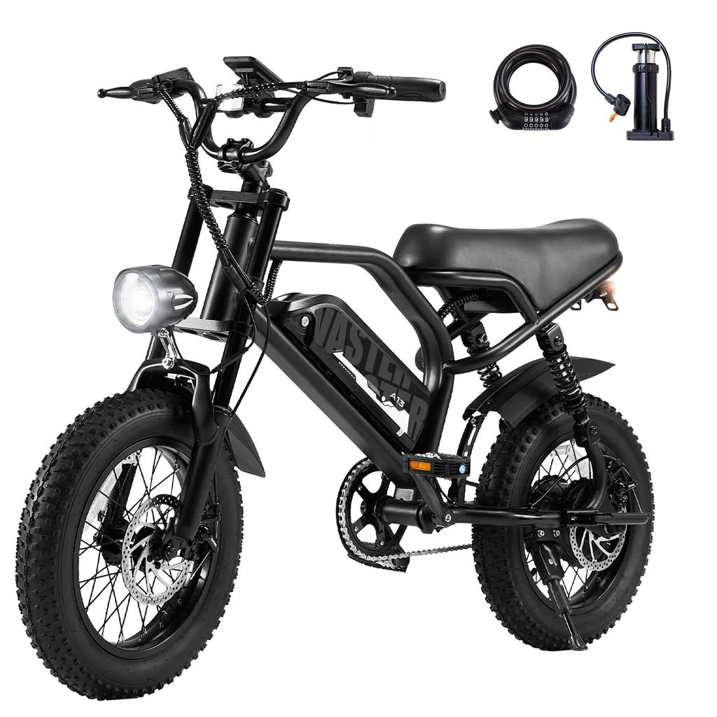 A13 E-Bike Mountainbike Offroad 16 Zoll, Kompaktes Elektro Produktbild 