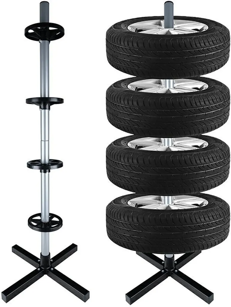 Gotel A19 4Pz Supporto Gomme Muro: Soluzione Robusta ed Economica