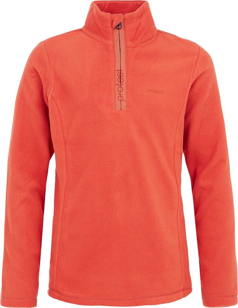 PROTEST MUTEY JR 1/4 zip top Tosca Red Tosca Red 164
