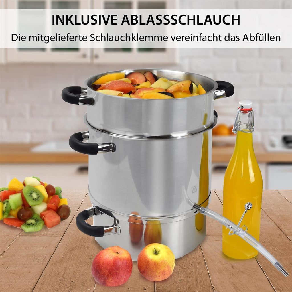 Dampfentsafter Lulles | Saftpresse elektrisch | Entsafter | Produktbild 5