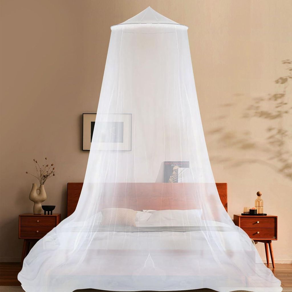 Kopfkissen, Kopfkissen, Baldachin, 60 x 250 x 1100 cm, großes Mückennetz, für Reisen, Mückennetz, für Bett, Baldachin, Fliegennetz, Mückennet...