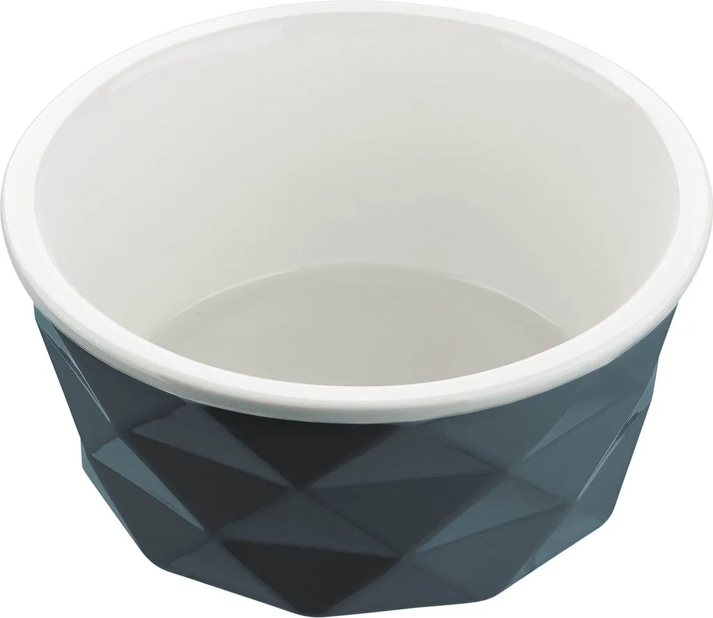 Hunter Eiby Gamelle Chien en Céramique Bleue - Design Élégant et Robuste