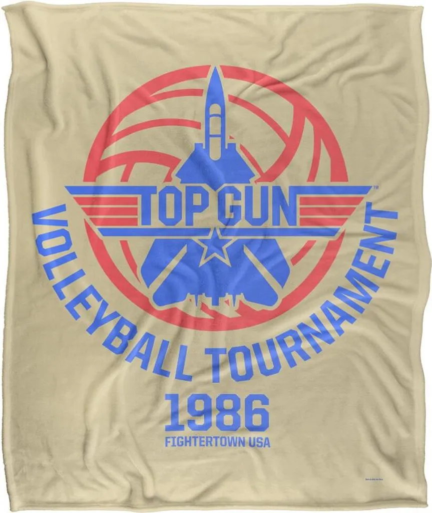 Couverture Top Gun Volleyball Tournament 1986 TV19412 - Plaid Officiel