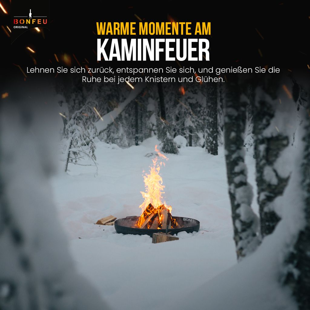 BonFeu BonBowl Feuerschale 80 cm - Feuerschalen für den Produktbild 3