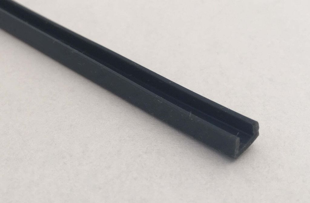 Guarnizione in silicone a U da 0,5 m per il vetro del Immagine del prodotto 
