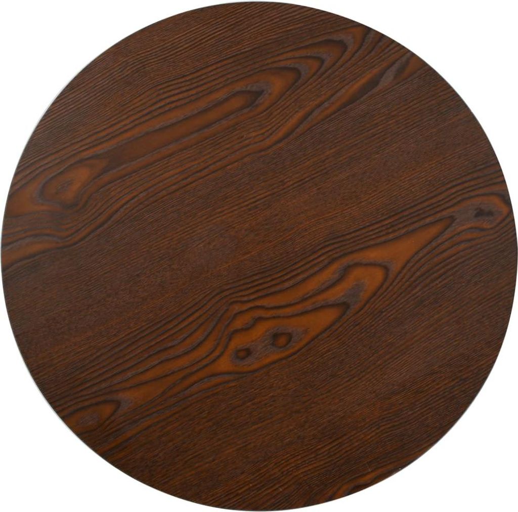 vidaXL Bistrotisch Dunkelbraun 60 cm MDF Produktbild 