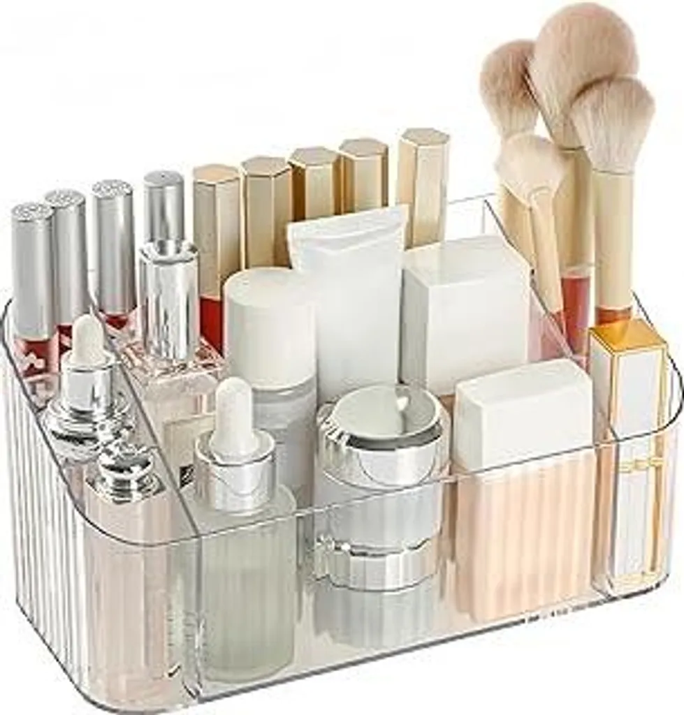 Porta Pennelli Trucco Elegante SLHEQING - Organizer Bagno 7 Vani