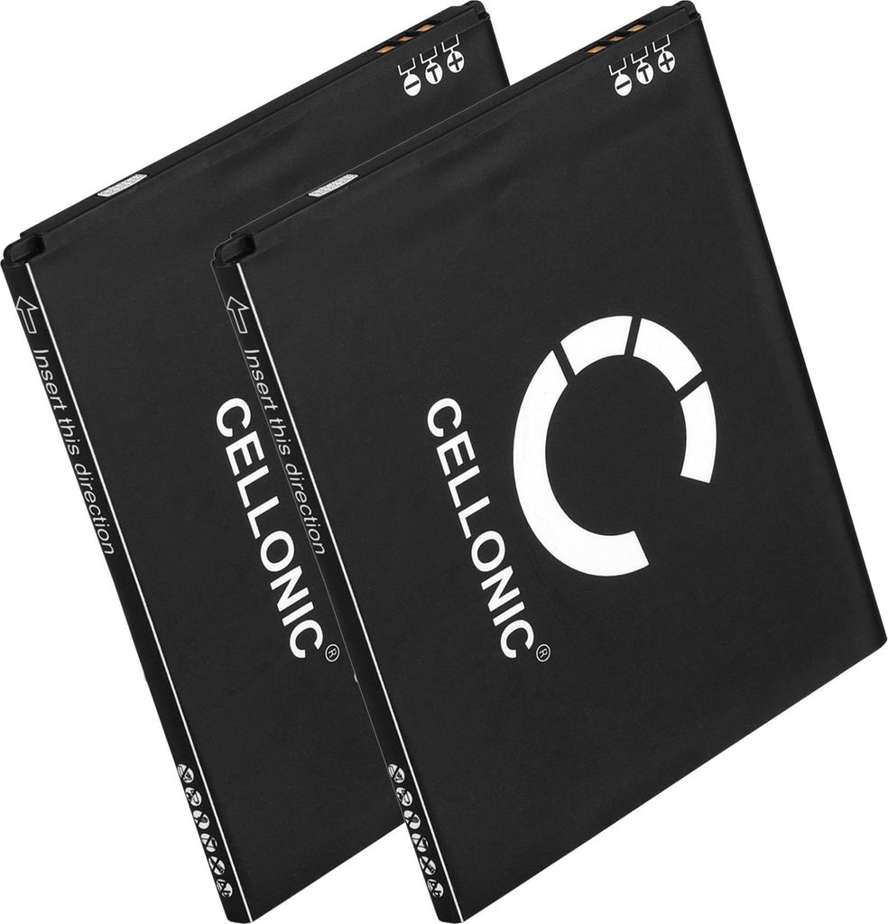 CELLONIC 2x Akku für Mobilfunk Kompatibel mit Motorola Moto G5, Kompatibel mit Lenovo Moto G5, Kompatibel mit Motorola Moto E4, GK40 - (2700mAh, 3...