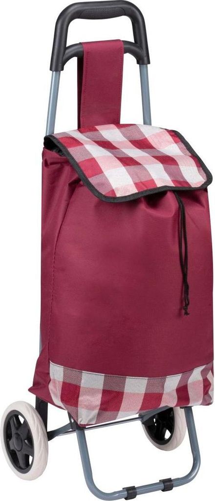 Trolley-boodschappentas op wielen met frame, 31 liter, Productafbeelding 