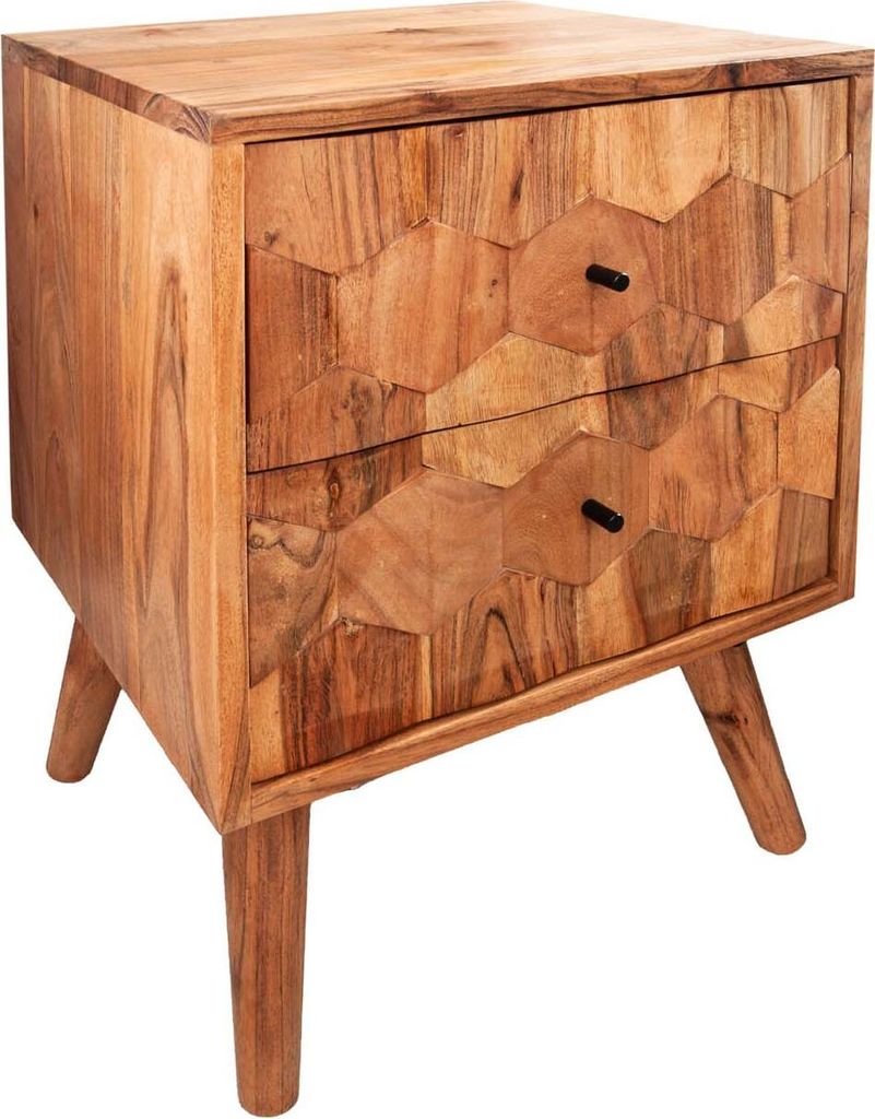 Nachttisch MYSTIC LIVING 56cm Akazienholz