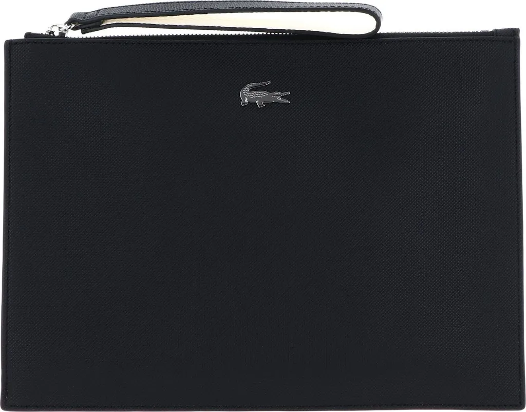 Pochette Lacoste Anna Blu Scuro - Borsa a Mano Noir Farine Donna
