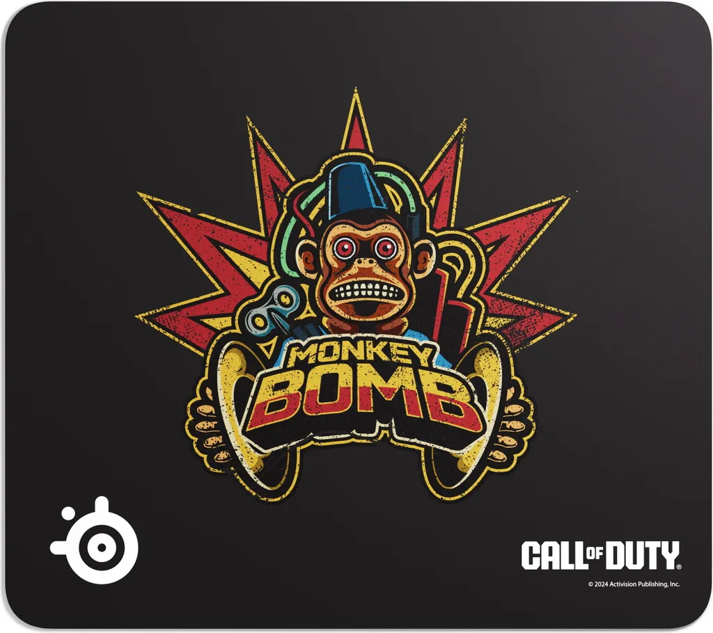 Tapis de Souris Gaming SteelSeries QcK L Call of Duty Zombies Design