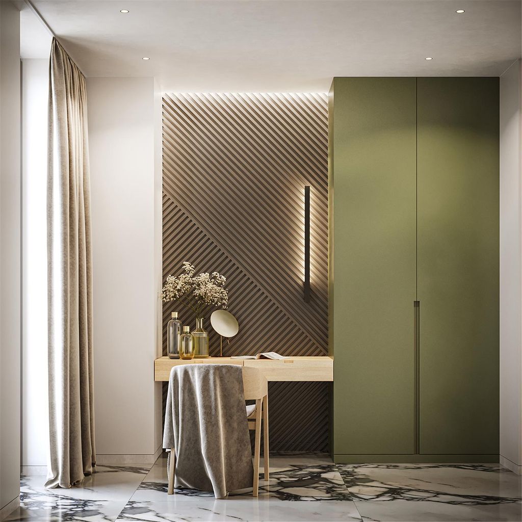 Wandleuchte LAHTI S schwarz 4000K 1xLED 08.paźW Aluminium 50x6.5x4cm Thoro Lighting