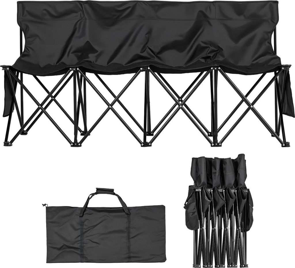 VEVOR Banc pliable portable Banc de camping Banc (4 Image du produit 