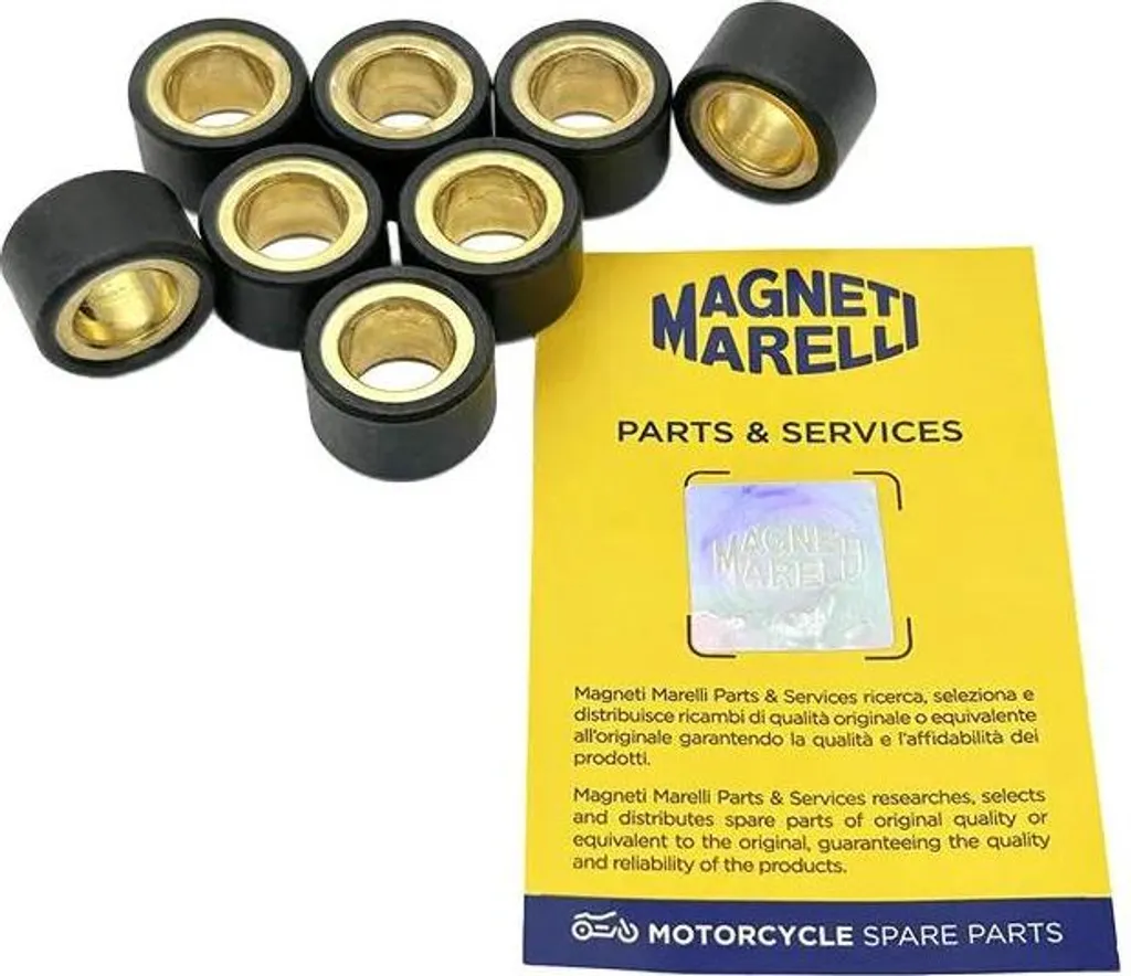 Magneti Marelli 20x12 12,5g Set 8 Rulli Variatore | Best Seller Ricambi