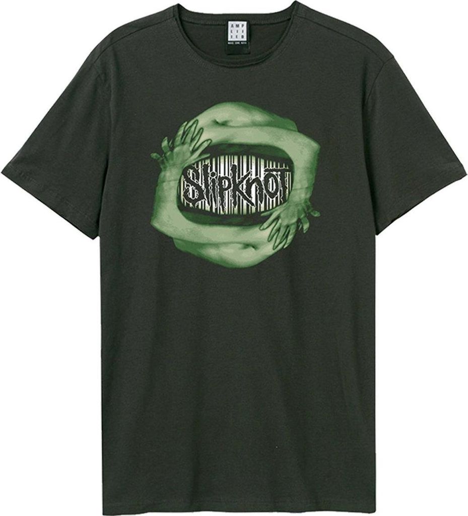 Amplified - "Tv Arms" T-Shirt für Herren/Damen Uni GD4040 (XXL) (Holzkohle)