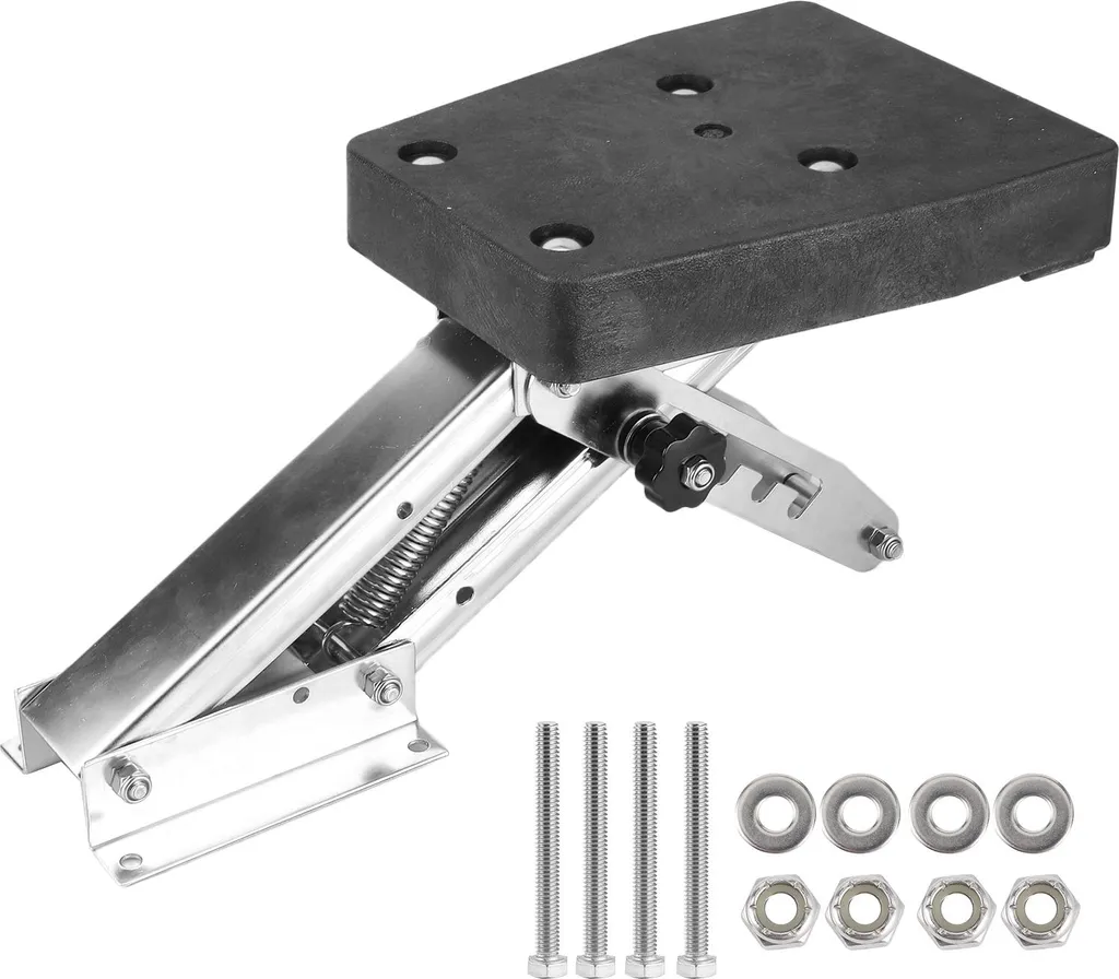 Support moteur bateau en acier inox 304 ultra résistant jusqu’à 25 CV.