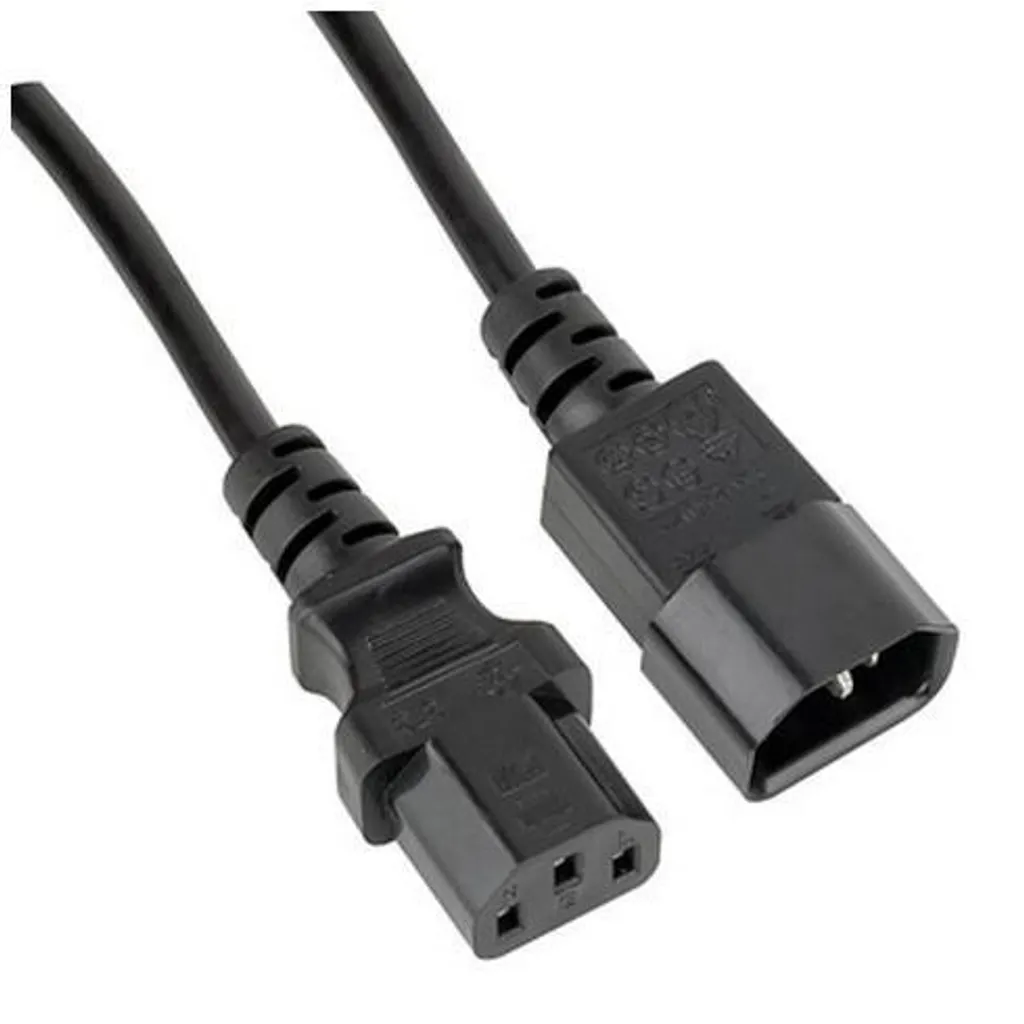 Rallonge Nilox 3m C13 C14 Noir : Fini les câbles trop courts pour PC