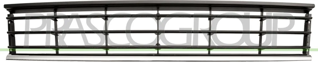 Grille d'aération PRASCO VG0552130 avant pour Passat OE 3AA853671A9B9