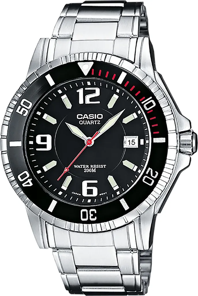 Orologio Casio da uomo MTD-1053D-1AVES argento