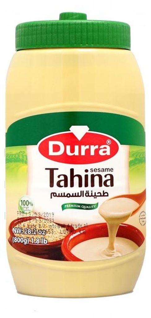 Oryginalna Płynna Pasta Sezamowa 100%Wegańska Durra Tahini Zdjęcie produktu 