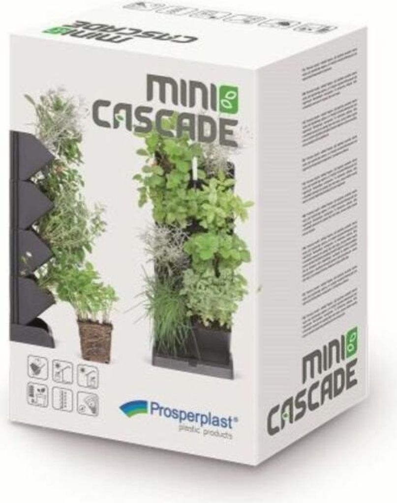 Vertikální zahradní modulární hrnce Mini Cascade White Obrázek produktu 