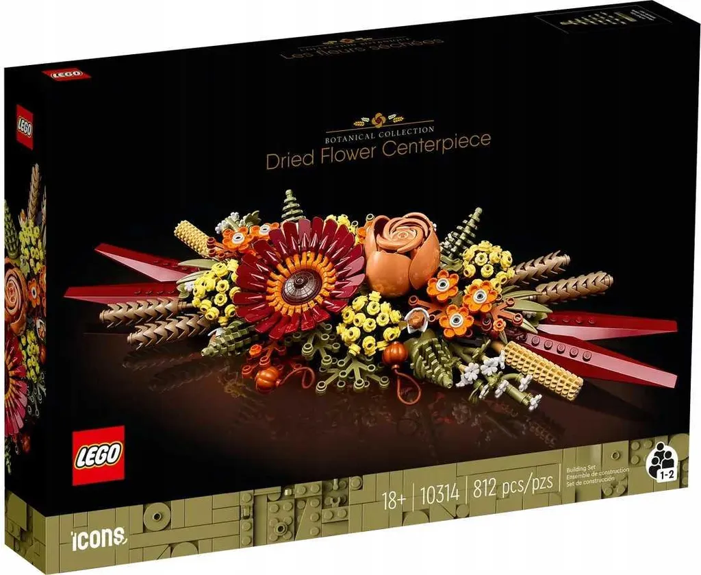 LEGO 10314 La Coiffe de fleurs séchées - Collection Botanique LEGO