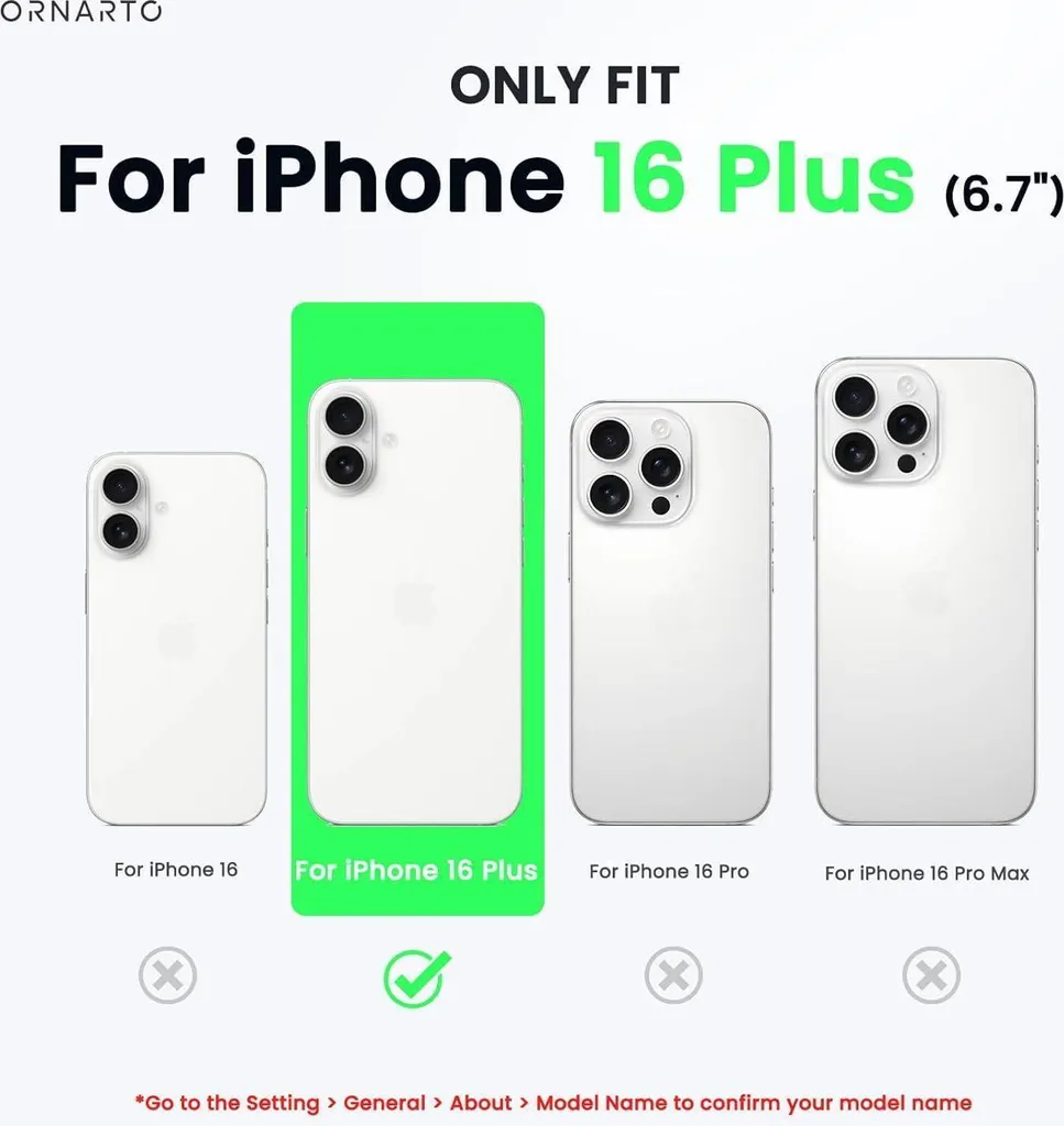 Étui silicone Noir iPhone 16 Plus 6,7 pouces usage quotidien chic - 2