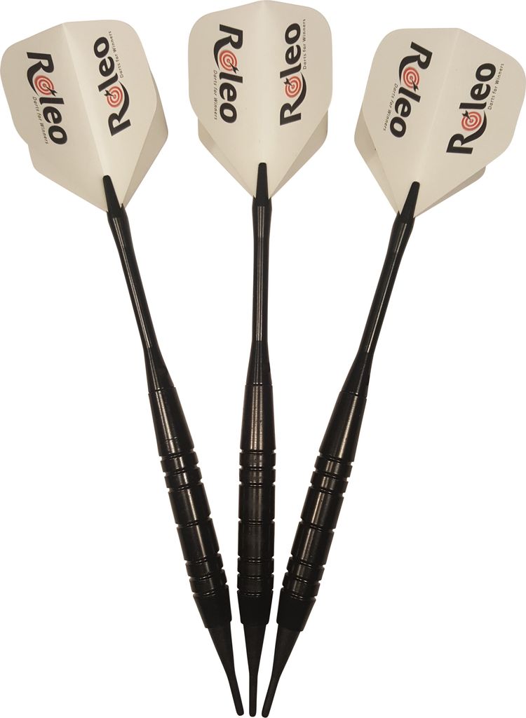 Roleo Softdarts Pfeile - RS-2 - 3er Set inkl. Dartbox - 16g