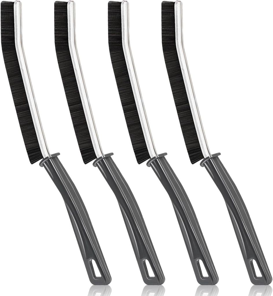4-teiliges Set mit Fugenbürsten, Eckreinigungsbürsten mit steifen Borsten, Mehrzweck-Fugenreinigungsbürsten und Bürsten mit harten Borsten und ...